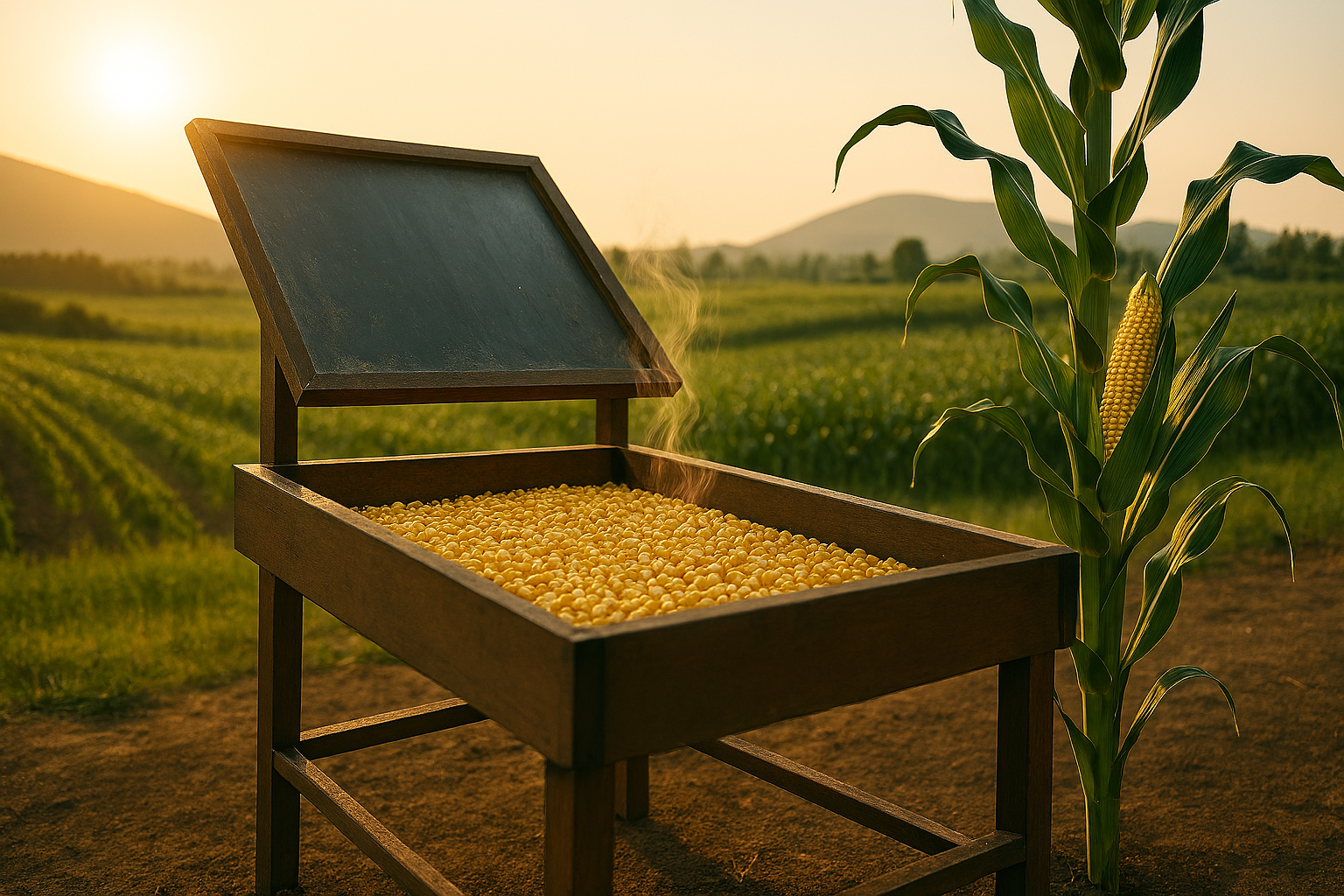 Análisis físico - experimental del secado de maíz mediante transferencia de calor para el desarrollo de una solución ingenieril y estadístico en comunidades rurales de Chimborazo.